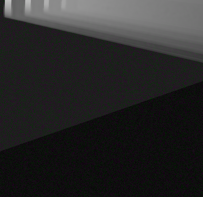 Screenshot of artifacts caused by double encoding in a Three.Js pmndrs postprocessing pipeline.  There is a grainy pattern of colorful pixels appearing over an otherwise blank black background.